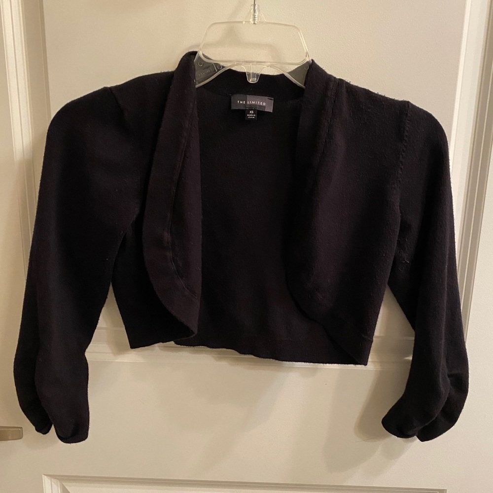 The Limited black bolero/ shrug